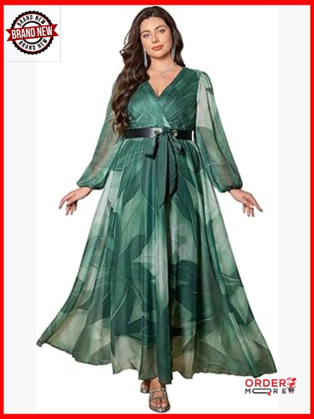 Plus Size Sequin Dress Maxi Formal Cocktail Evening Party
